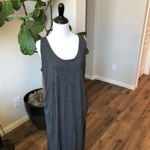 Maternity maxi dress